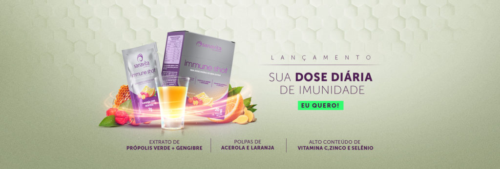 conheça o shot para imunidade da sanavita